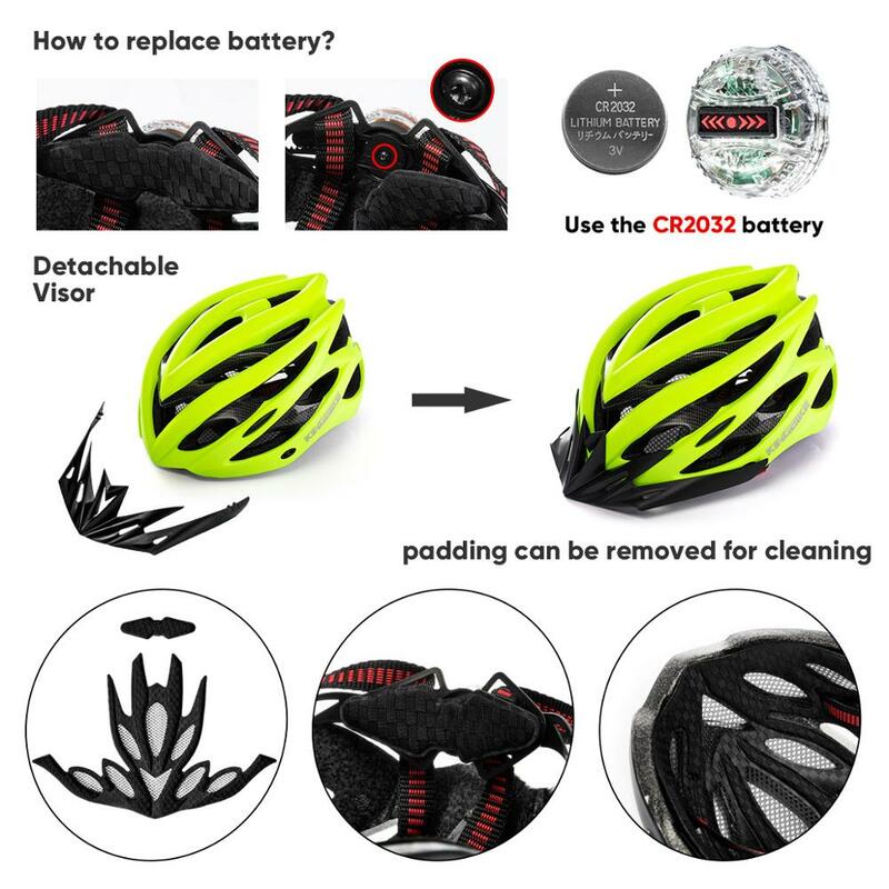 KINGBIKE-casco de ciclismo ligero para hombre y mujer, protector de cabeza para ciclismo de montaña o carretera, 2021
