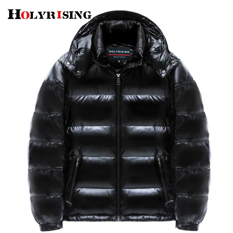 down jackets for men winter black warm overcoats thicken outdoor casaco masculino male zipper pockets puffer jacket 15955