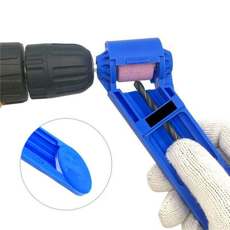 2-12,5mm afilador de brocas para taladro portátil corindón de rueda afilador de brocas para taladro de taladro alimentado piezas de herramientas