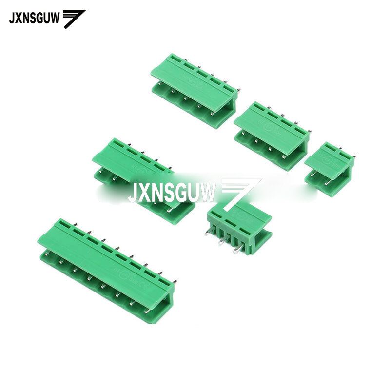 Connecteur PCB, aiguille droite, 10 pièces, HT508V, 2/3/4/5/6/8P, espacement 5.08MM, compatible HT508K