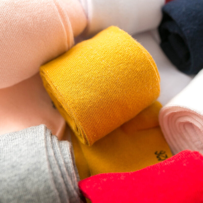 Collants tricotés en coton pour bébé fille,vêtements enfants, collection automne, 0-6 ans, 1 paire,