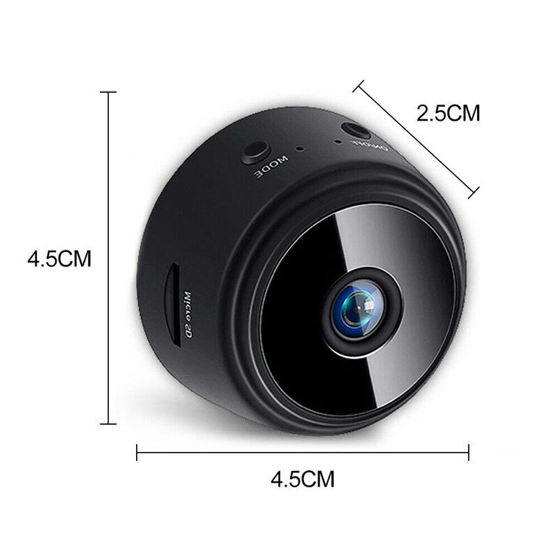 Камера видеонаблюдения A9, Wi-Fi, 1080P HD, ночное видение