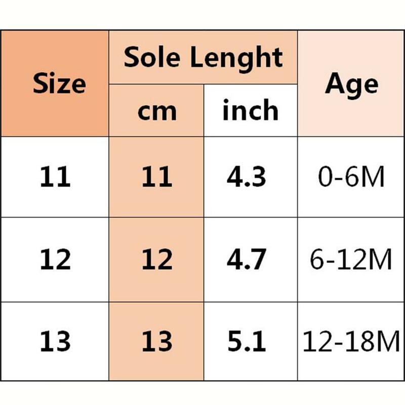 Kuulee Baby Toddler Soft Sole Princess Shoes Bowknot Breathable Magic Sticker Infant Girl Flat Shoes