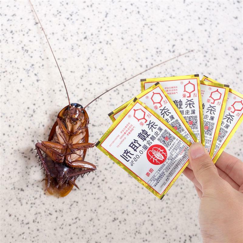 20 Buah Pembunuh Kecoa Bubuk Efektif Kumbang Obat Pembunuh Hama untuk Ruang Tamu Kantor Rumah