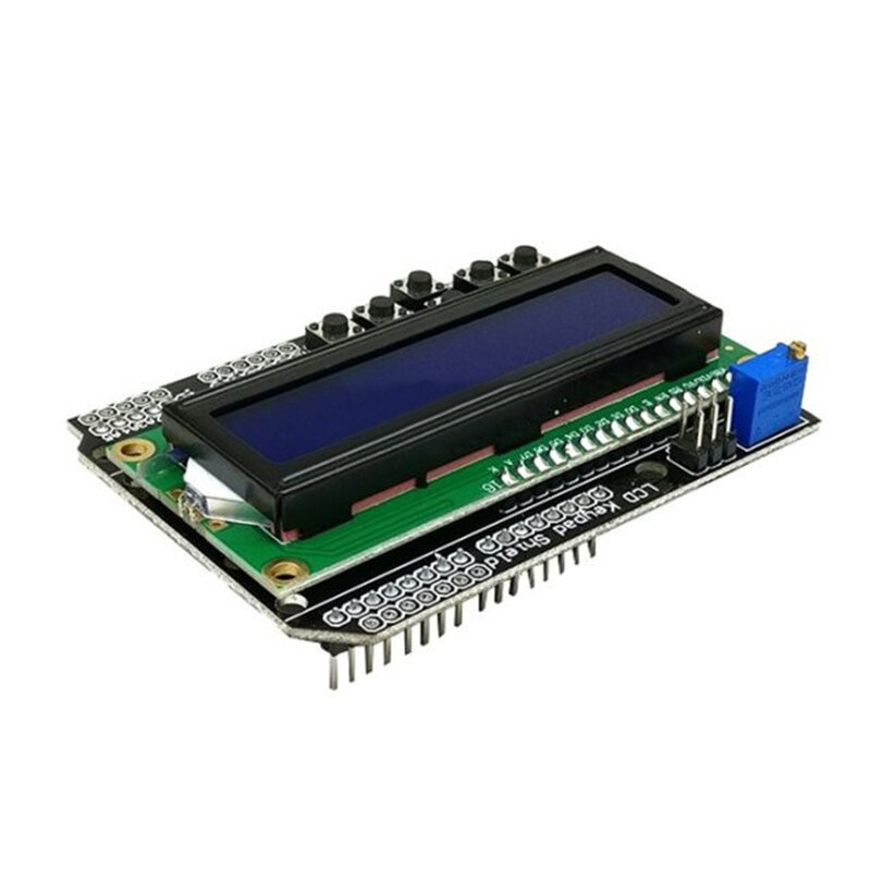 LCD Keypad Shield of the LCD1602 character LCD input and output expansion board For arduino
