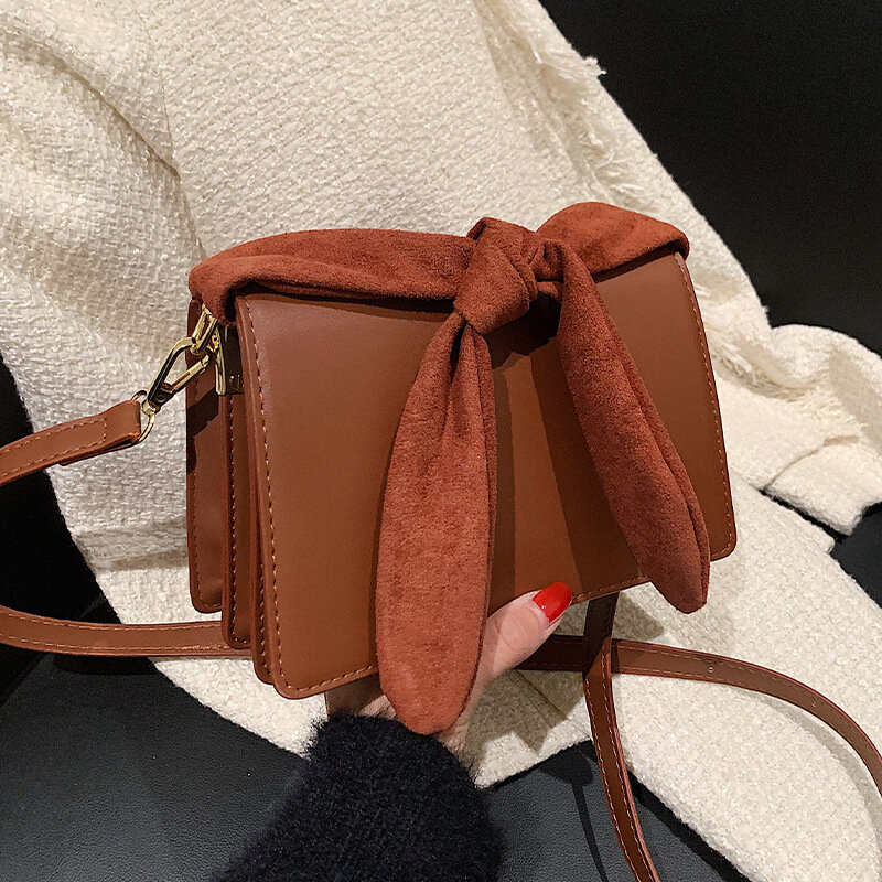 Crossbody Bag for Women 2021 Autumn Winter New Retro Handbag Designers Luxury Messenger Shoulder Bags Top-Handle Bolso Mujer