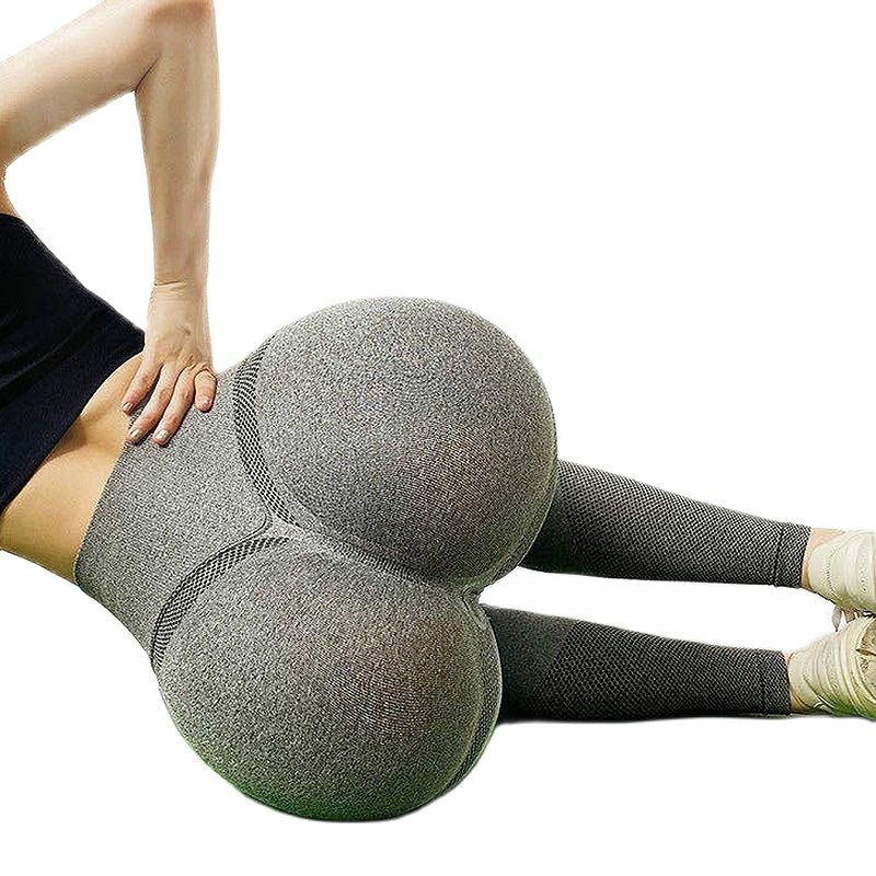#214 Leggins Push Up Butt Lift Scrunch Bum Leggings donna Sport fitness legging vita alta pantaloni Yoga senza cuciture