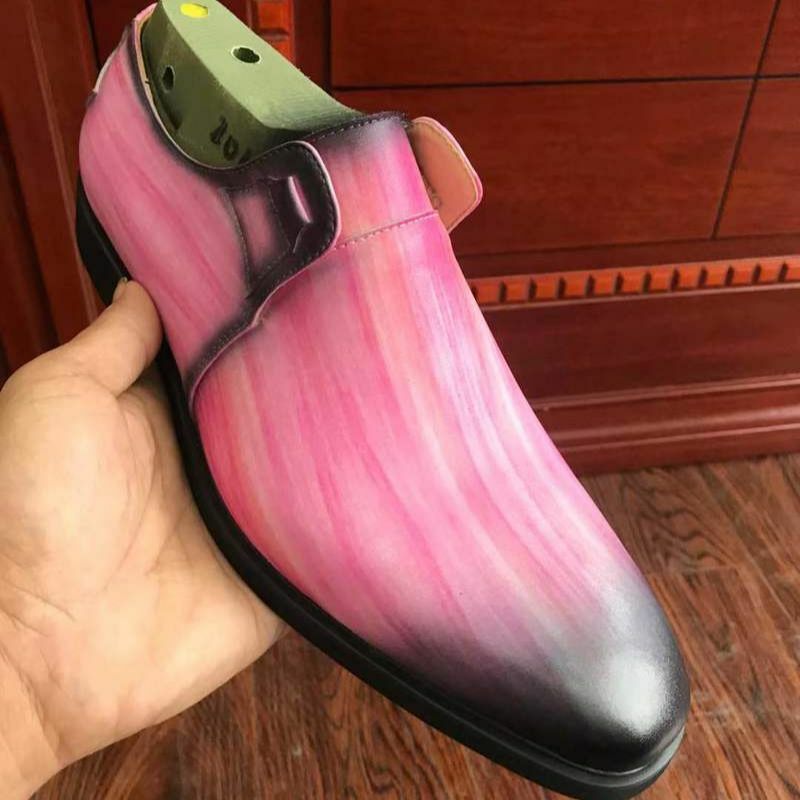 Mężczyźni ubierają buty Pu skórzane sznurowane najnowsze modne buty na co dzień klasyczne Retro biznesowe buty akcentem Zapatos De Hombre AG004