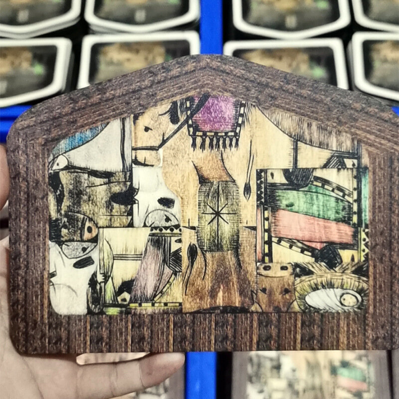 Szopka z drewnem spalony projekt drewniane Puzzle jezusa Puzzle Jigsaw gra dla dorośli i dzieci ozdoby do dekoracji domu