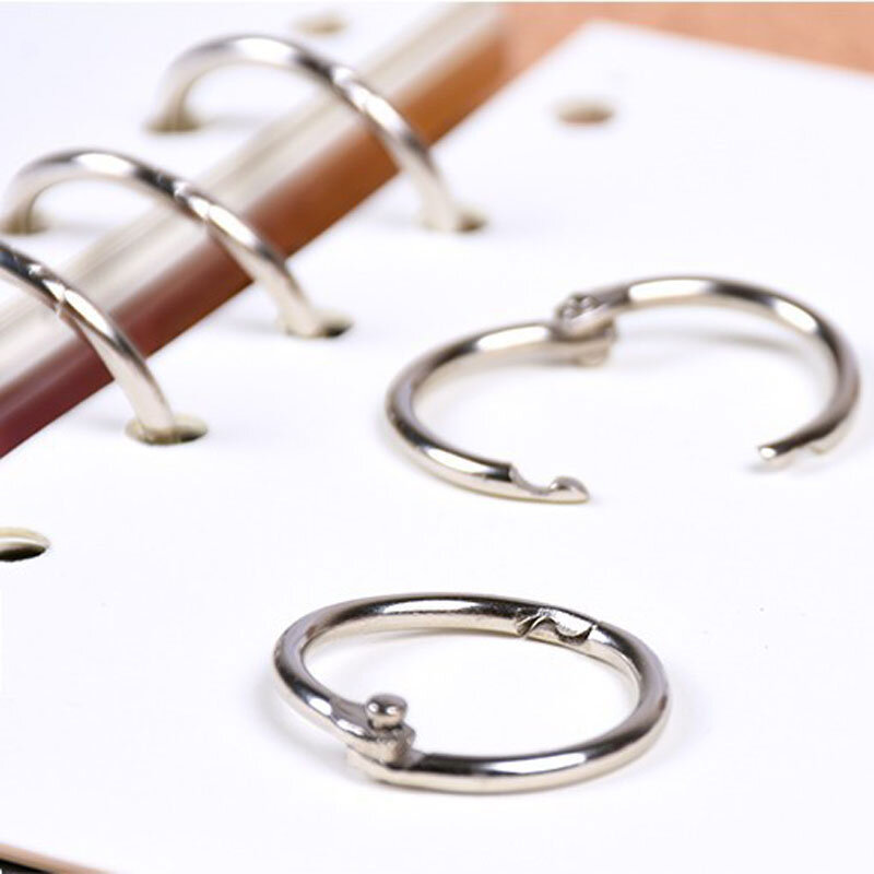 3 шт. 76 мм кольцо из нержавеющей стали для обвязки железное кольцо для карт кольцо для книг кольцо для открытия кольца для ключей кольцо для всякой всячины
