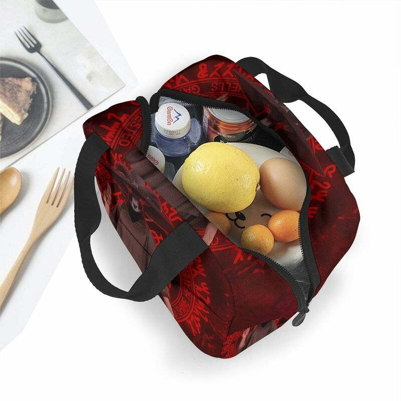Torba na Lunch kozy izolacja termiczna pudełko na Lunch torba chłodząca torba Bento pojemnik na Lunch torba do przechowywania żywności