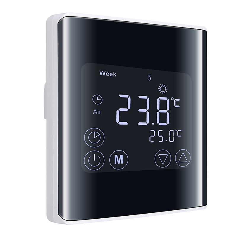 Thermostats numériques chaudière Thermostat de chauffage régulateur de température ambiante systèmes de chauffage par le sol