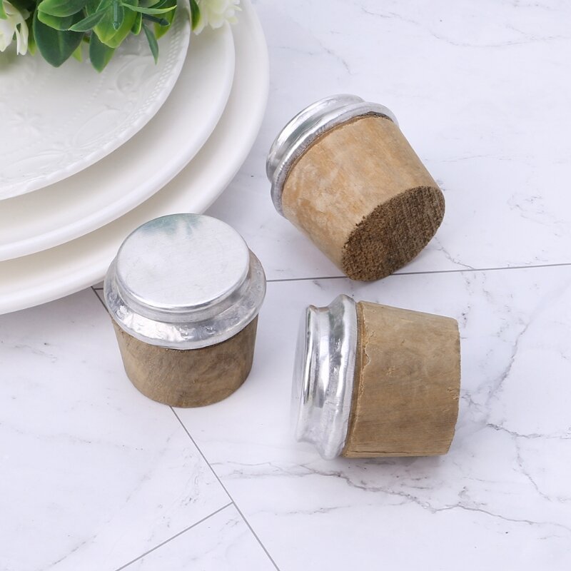 40mm Bottom Durchmesser Holz Thermos Flasche Kork Stecker Deckel Kappe Stopper Wasserkocher Teile für home vacum kolben Ersetzen Wasserkocher zubehör