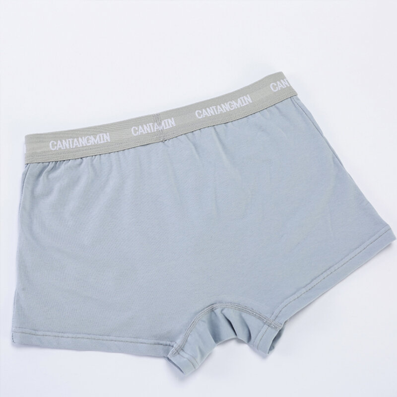 CANTANGMIN-Calzoncillos de algodón para hombre, de grafeno antibact bóxer, ropa interior transpirable cómoda, pantalones cortos de marca, 365