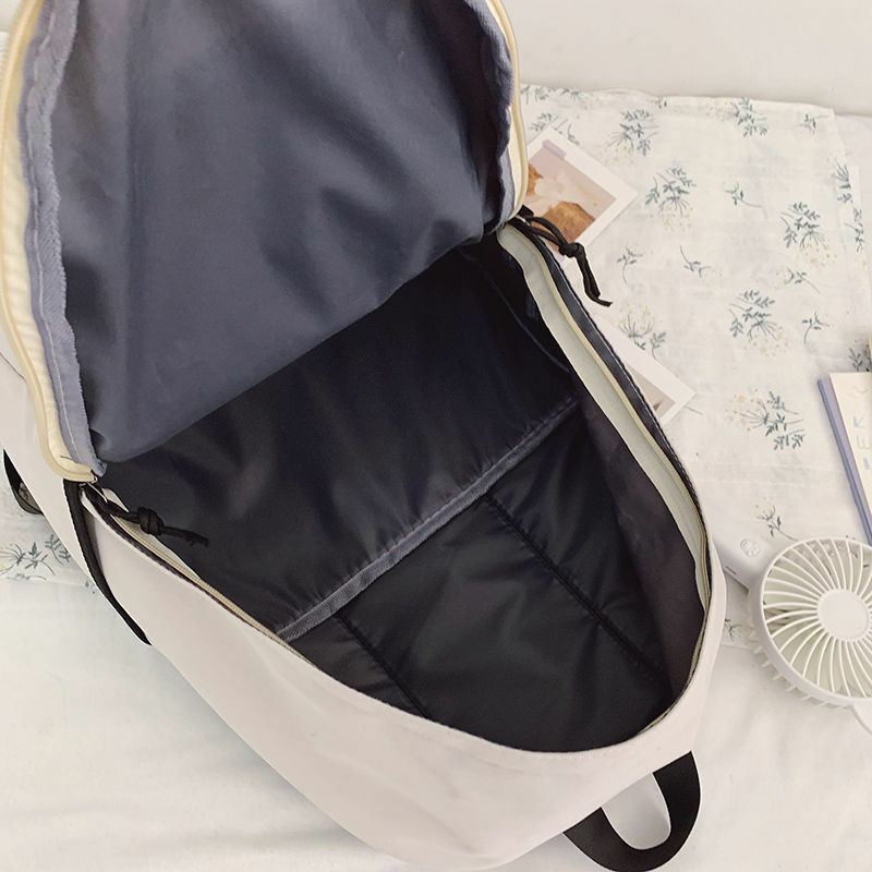 Школьный ранец для девочек, Женский нейлоновый рюкзак для средней и старшей школы, сумки для книг в студенческом стиле 2021