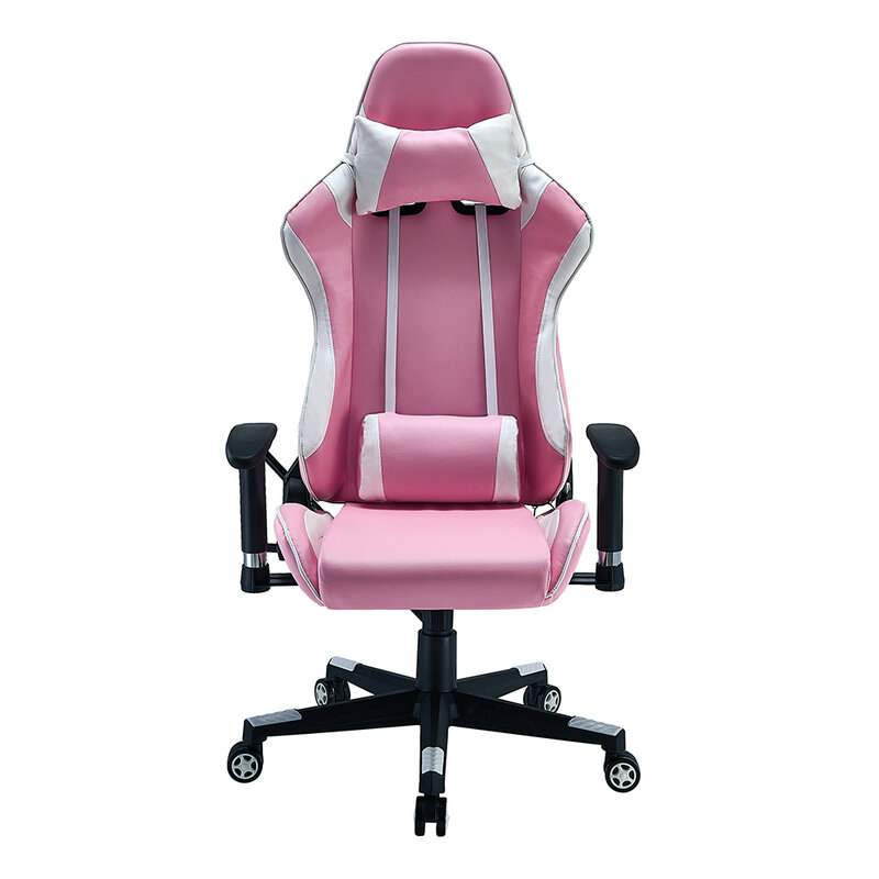 Panana-Silla de oficina ergonómica ajustable, sillones reclinables para juegos de ordenador de piel sintética con respaldo alto, para dormitorio