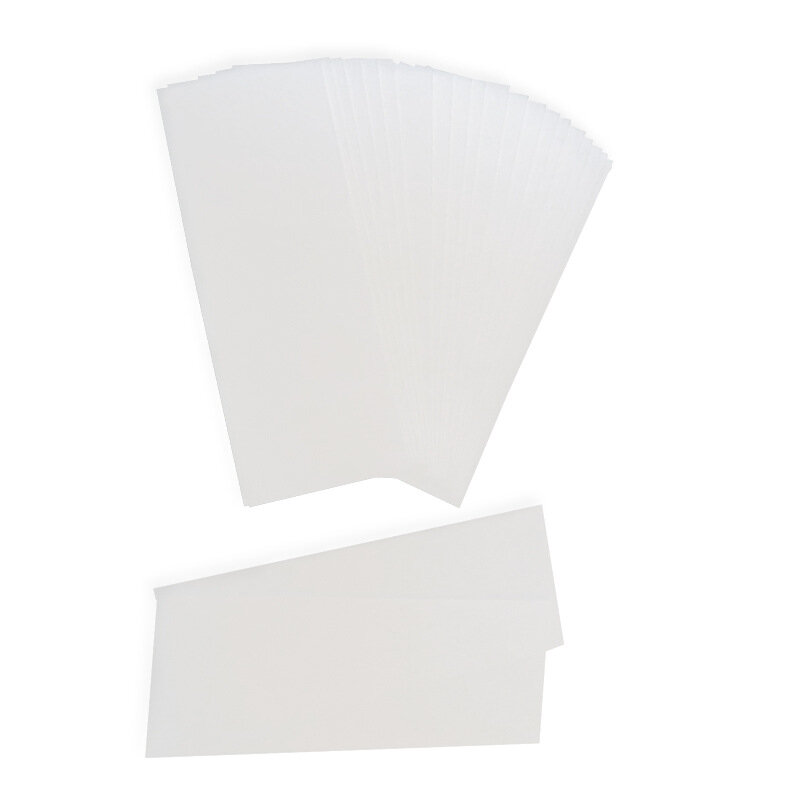 Rollos de papel de cera no tejido para depilación, rollo de tiras de papel de cera Unisex, 100 Uds.