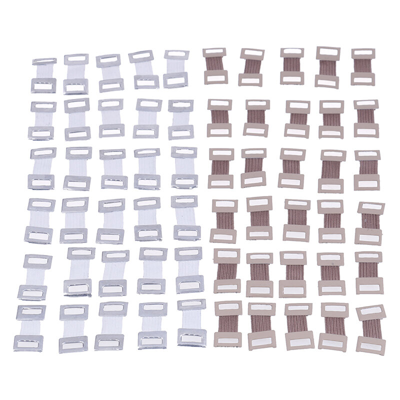 10/30 sztuk wymiana bandaż elastyczny Wrap Stretch metalowe klipsy mocowanie zaciski haki apteczka dla sportu biały/ekspres do kawy