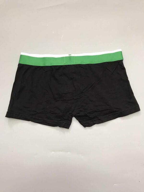 293 marca de roupa interior masculina boxer briefs boxer shorts puro algodão respirável mid-cintura colisão design
