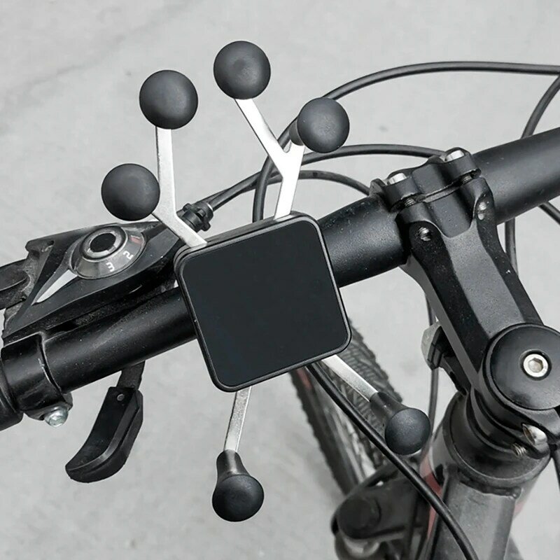 Suporte de celular para motocicleta, carro elétrico preguiçoso para uso ao ar livre