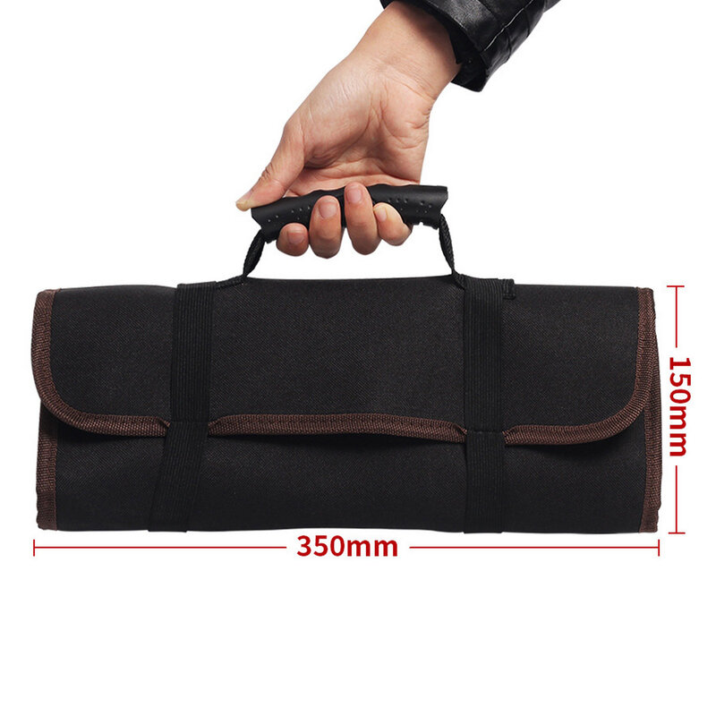 Borsa per attrezzi per elettricisti borsa per attrezzi multifunzionale borsa per attrezzi pieghevole facile da trasportare custodia per strumenti portatile