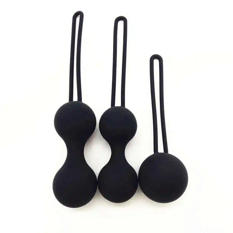 Safe Silicone Smart Chinese Balls Woman Sex Toys Three Weights Vaginal Muscle Balls Pussy