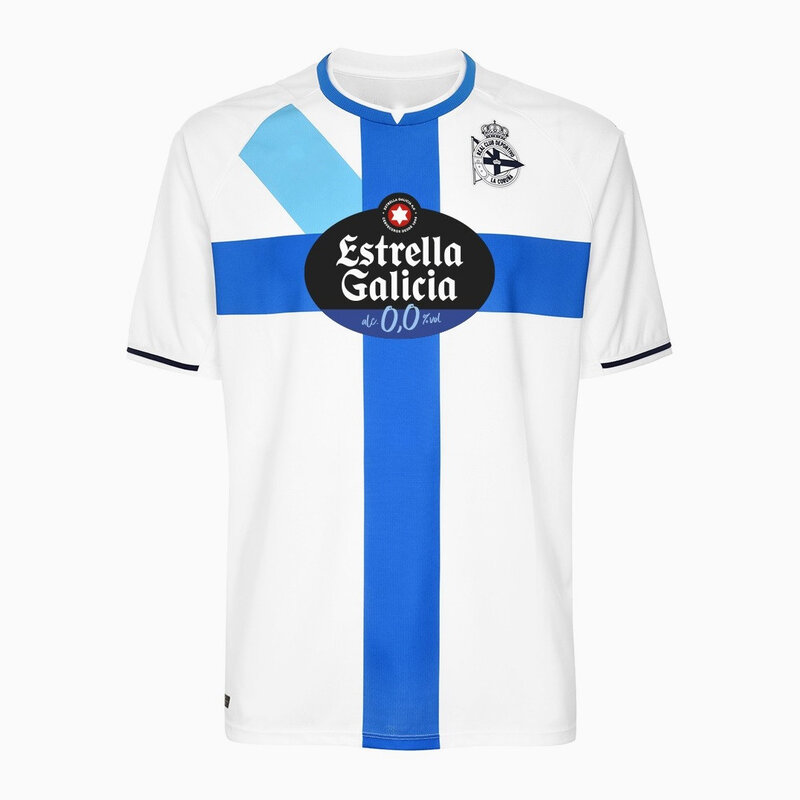 21 22 Deportivo La Coruña Camiseta De Futbol 2021 2022 Deportivo La Coruña Thuis Weg Jersey Uniformes De Fútbol De alta Calidad.