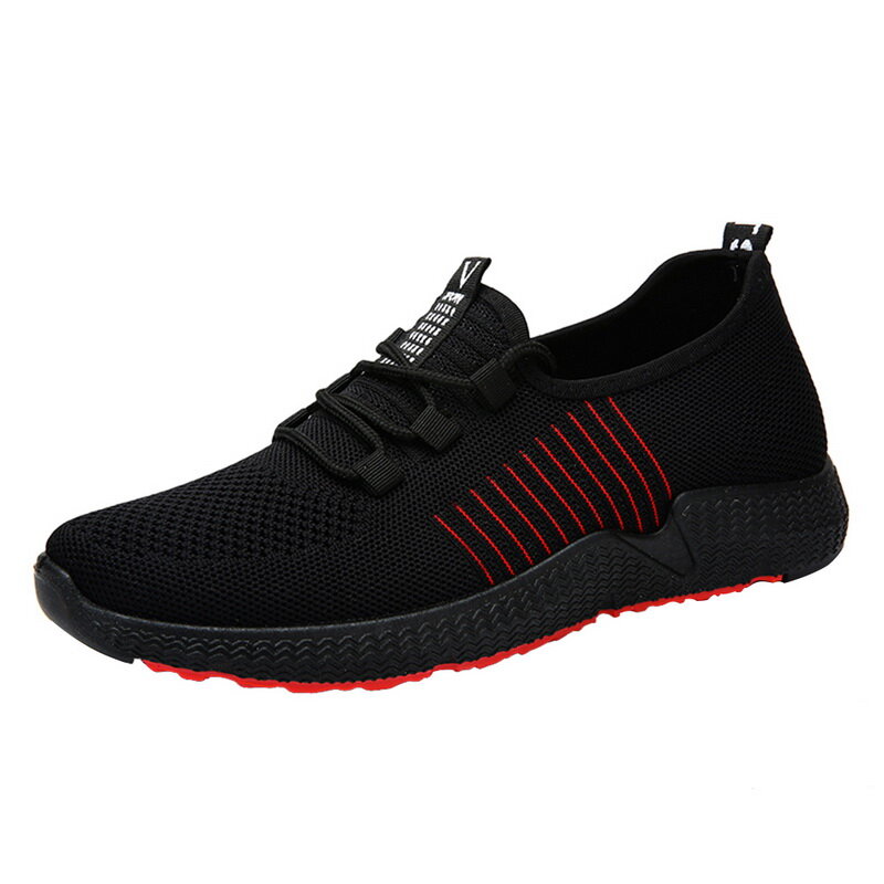 2019 New Sneakers Shoes MensTennis Shoes Breathable Mesh Soft Sole Casual Fashion Athletic Comfort Light Male Sneakers