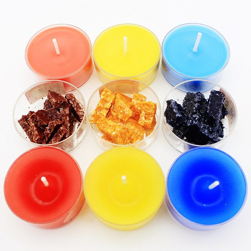 34 Color Handmade Candle Dye Natural Non-toxic Colorant Paraffin Soy Wax DIY Candle Wax Aromatherapy Handmade Soap Material