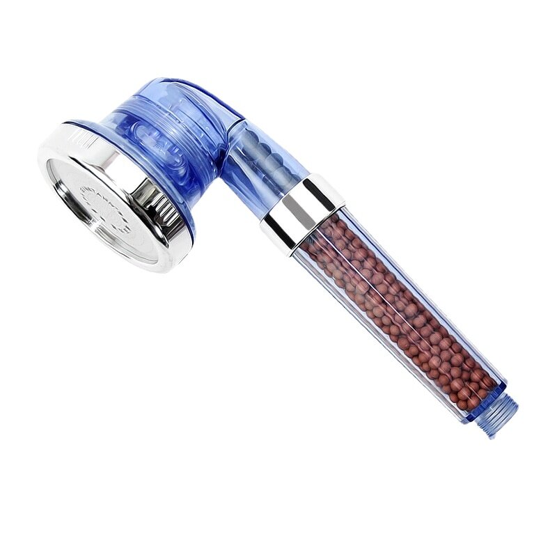 KCASA SH-10 3 modos de agua Iones negativos de mano Ahorro de agua ajustable Filtro presurizado Cabezal de ducha 