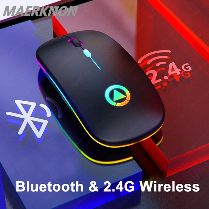 Mouse Nirkabel Mouse untuk Komputer Minie Bluetooth Tetikus Souris Sans Fil Mouse Sem Fio Mice Rato Sem Fio Los Ratones Keyboard