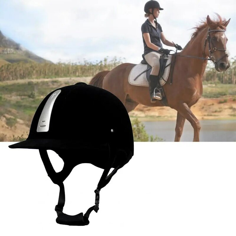Casco Ecuestre para montar a caballo, equipo de protección, casco de ciclismo
