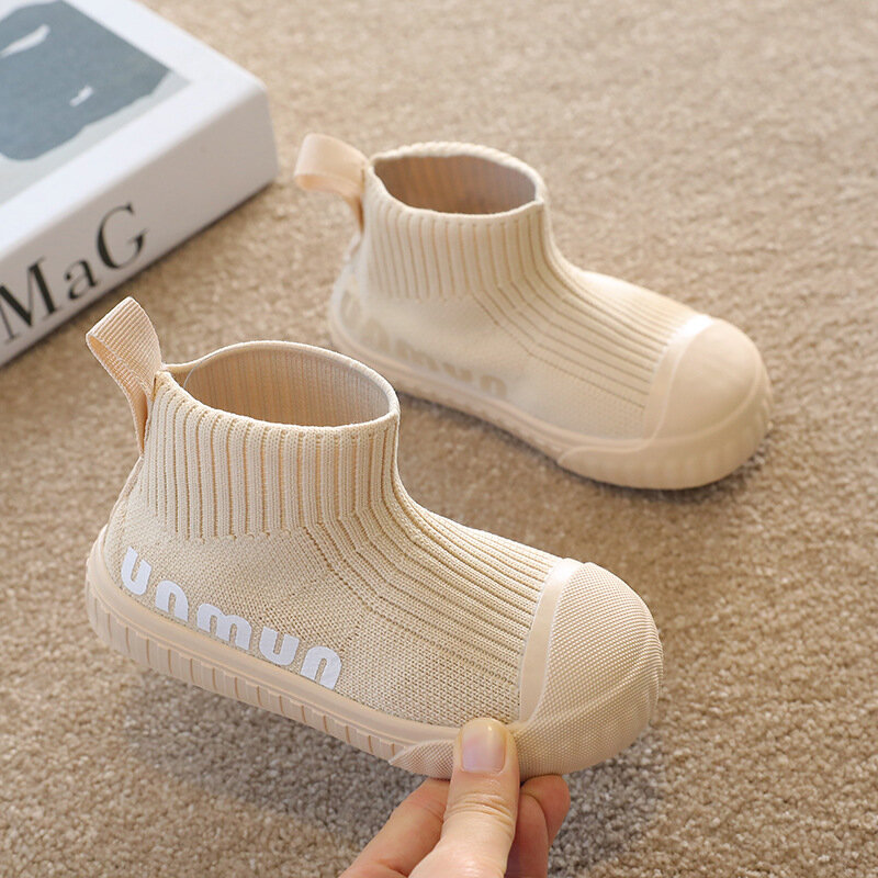 Chaussures de printemps et d'automne pour bébés de 0 à 3 ans, pour garçons et filles, en coton à semelles souples antidérapantes, nouvelle collection 2021