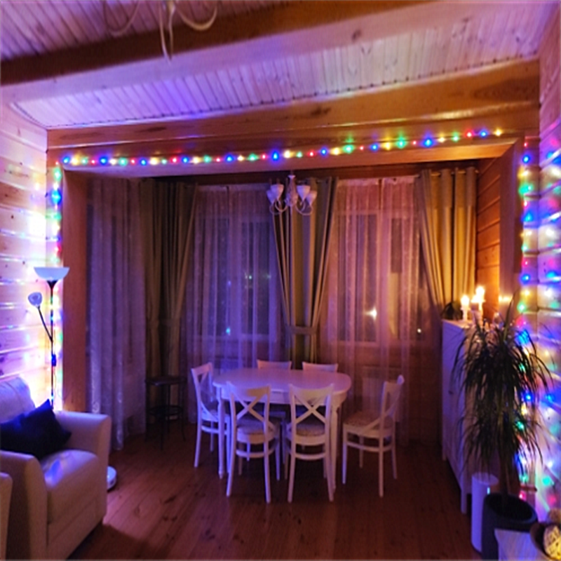 Christmas Decorations 1/2/3/5/10m USB Powered LED String Lights Fairy Lights Outdoor Garland Lights Christmas Light Navidad 2021