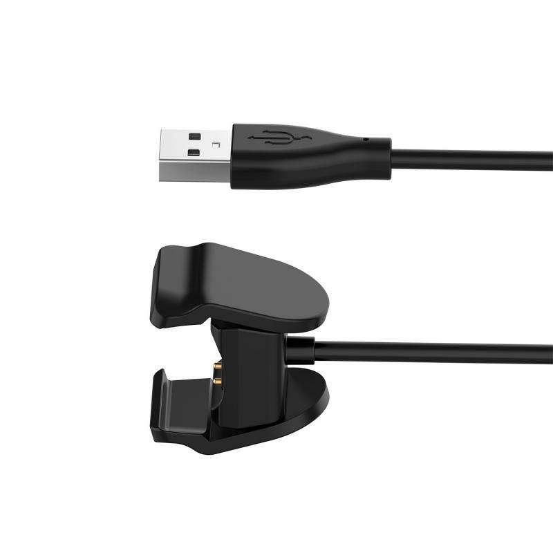 0.3 m/1 m Câble De Chargement USB Pour Xiao mi mi Bande 4 Remplacement Cordon Chargeur Adaptateur Pour mi Bande 4 TPU Antirouille Câble