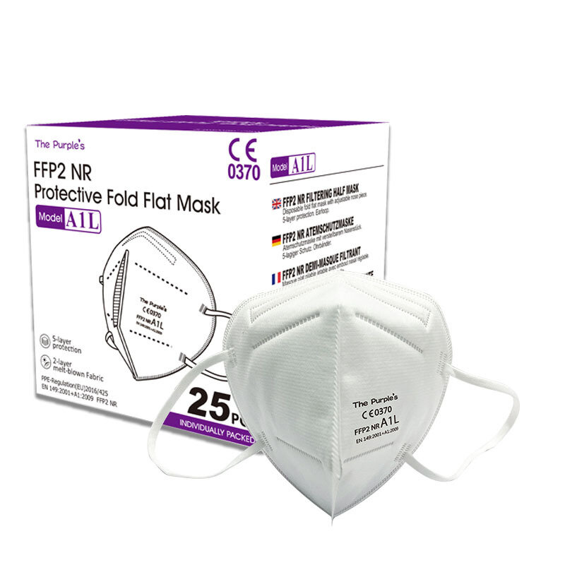 Mascarillas FFP2 para adultos, máscara con filtro de 5 capas, KN95, GB2626, de 5 a 200 unidades