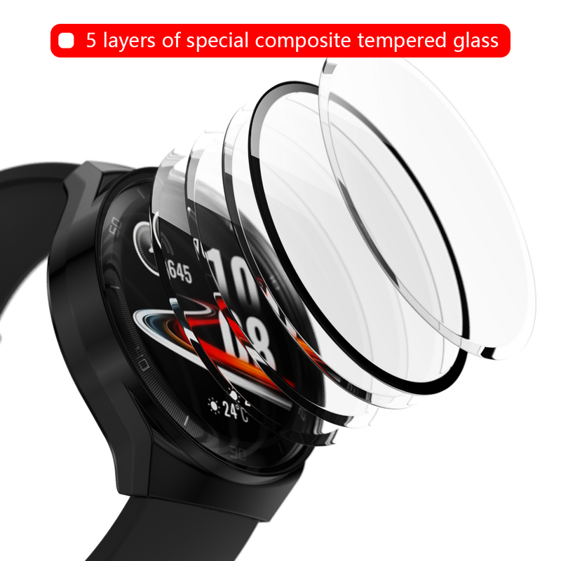 Custodia per Huawei Watch GT2e paraurti in TPU copertura completa cornice protettiva shellcase smart watch accessori per cinturino GT2E