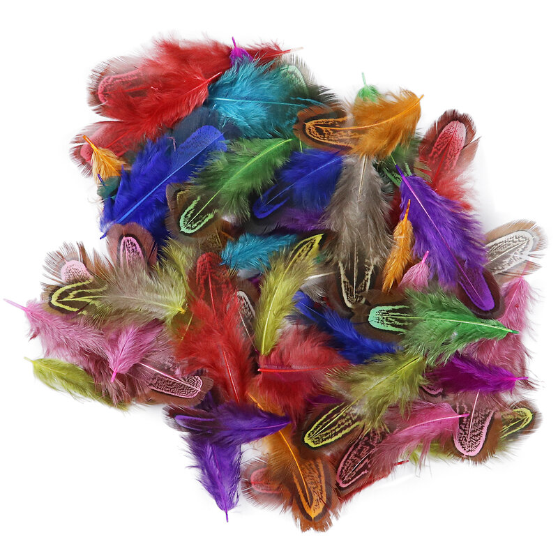 Natural galo penas para fazer jóias plumas de frango carnaval casamento artesanato acessórios decorativos artesanato penas