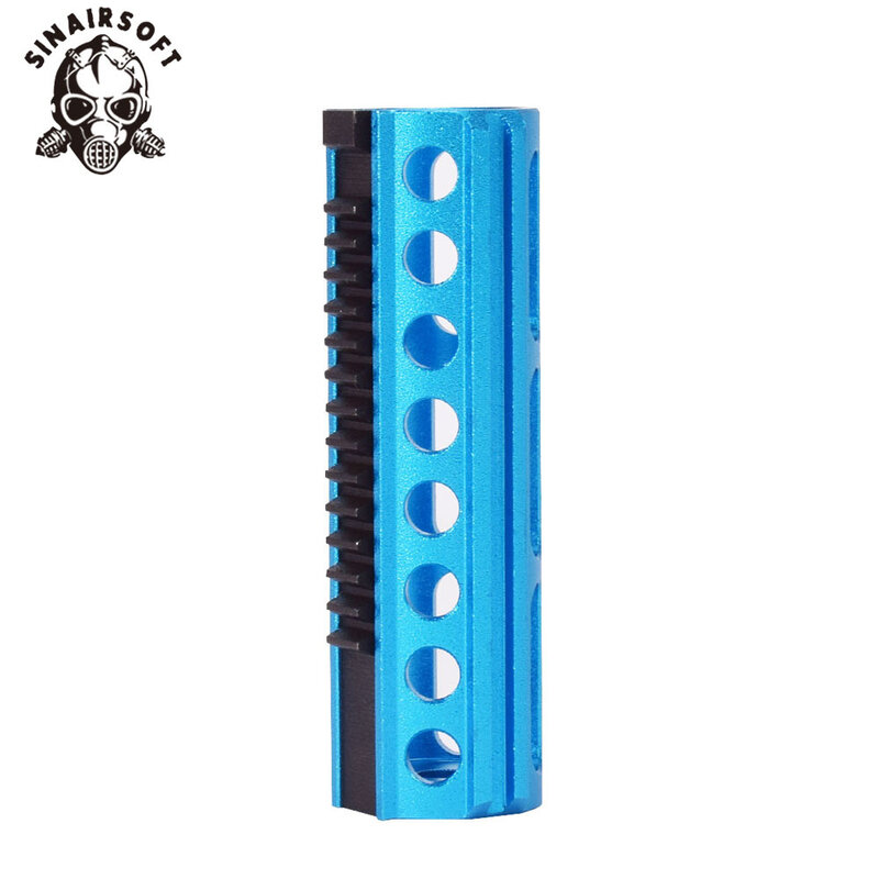 SINAIRSOFT-pistón de aluminio de acero completo, 14 dientes, para máquina de caja de cambios Airsoft Objetivo de tiro de Paintball azul 2/3, Envío Gratis