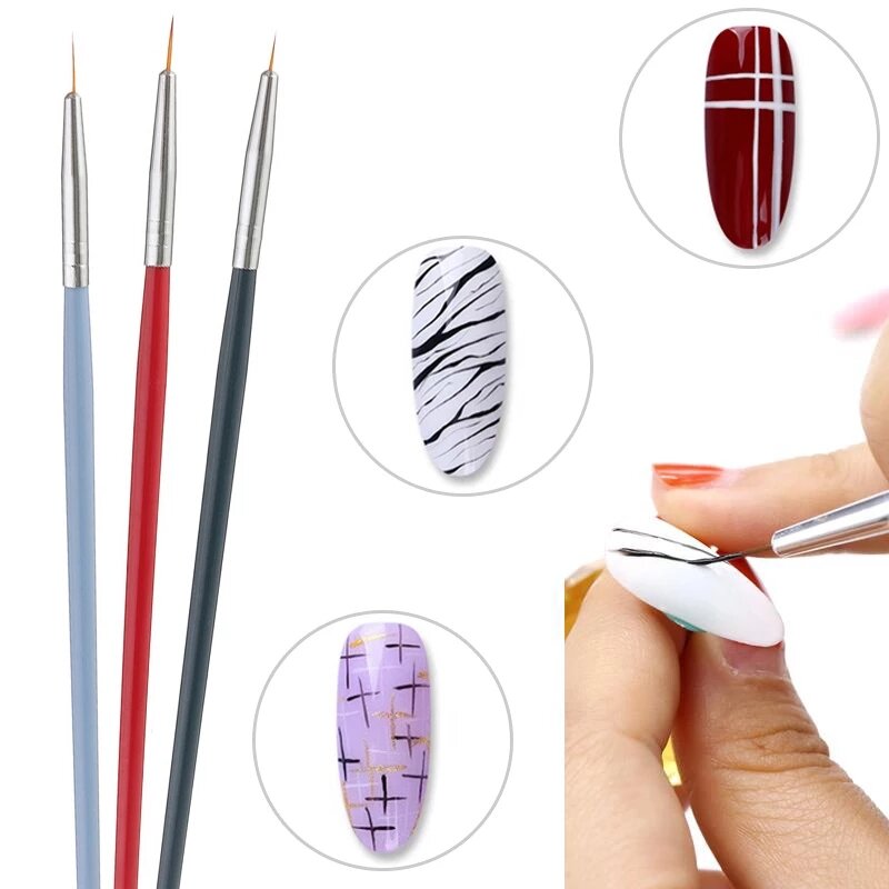 Nylon Oil painting brush Watercolor painting Different Size Hook Line Pen Set For Watercolor Oil Acrylic Painting Art Tools