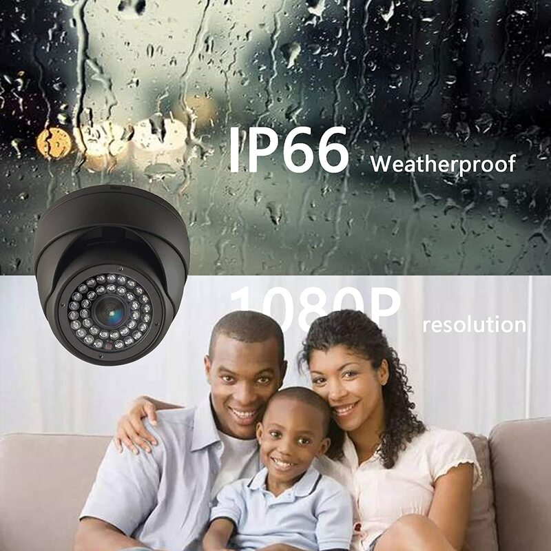 KIMPOK 보안 돔 가짜 카메라 레드 플래시 LED 라이트 야외 비디오 감시 안전 카메라 구매 1 1 무료 경고 스티커