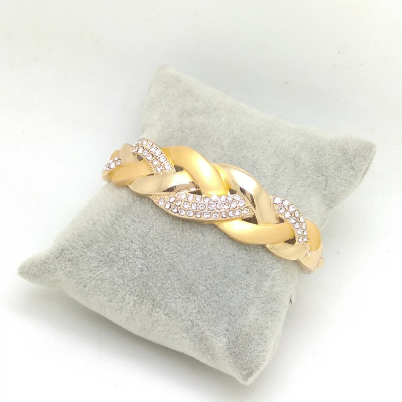Koninkrijk Ma India Ketting Oorbel Ring Armband Sets Voor Vrouwen Gift Afrikaanse Bruids Huwelijksgeschenken Sieraden Sets Goud Kleur Grote set