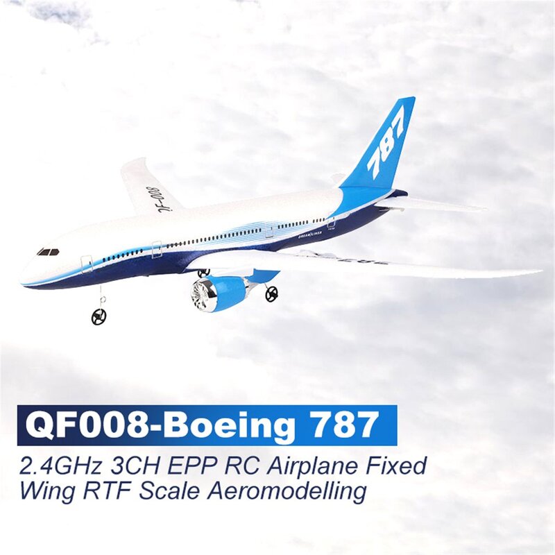 DIY Fernbedienung Flugzeug EPP RC Drone Boeing 787 2,4G 3Ch RC Flugzeug Feste Flugzeug Für Kind Jungen Geburtstag geschenk