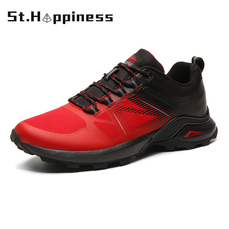 Sepatu Pria Baru 2021 Sneakers Jalan Kasual Jaring Ringan Fashion Sepatu Hiking Antiselip Luar Ruangan Zapatos Hombre Ukuran Besar 50