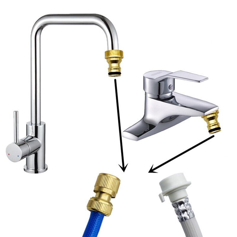 Machine Copper Connection Adapters Water Conversion Interface Faucet Accessories All-copper Basin Connector Car Wash Water Pipe