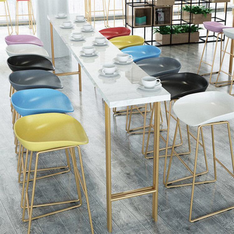 Nordic bar-cadeira para bar com banco alto, cadeira nórdica fashion criativa para bar, bar, cafeteria, banco alto, móveis para casa