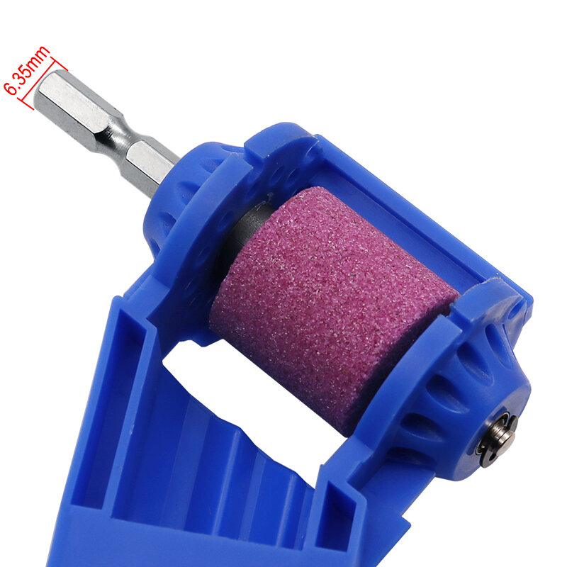 2-12,5mm afilador de brocas portátil corindón rueda de molienda para herramientas de amoladora para afilador de taladro herramienta eléctrica