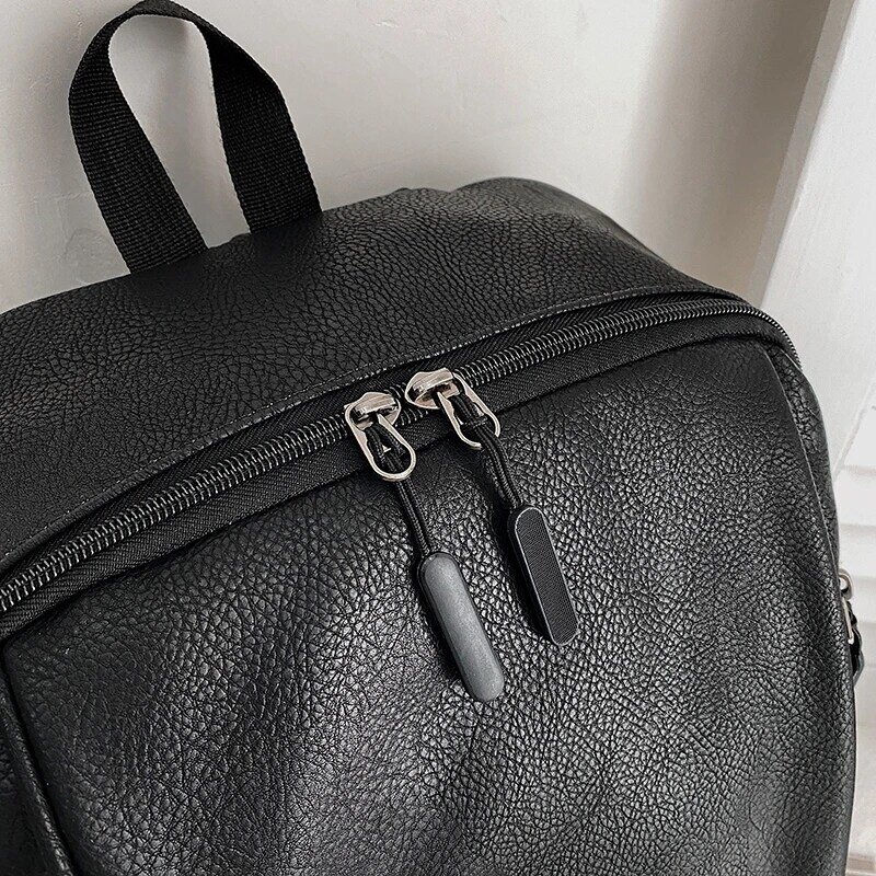 Yilia – sac à dos en cuir pour ordinateur, sac à main multifonctionnel, à la mode, lettre de chargeur, épaule
