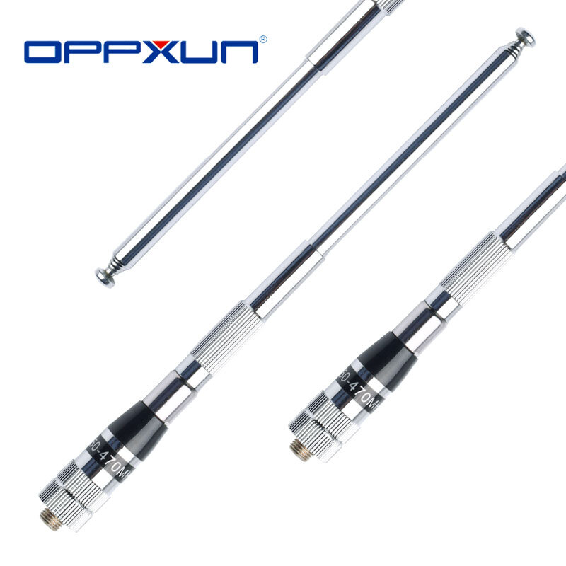 OPPXUN-antena Ham de walkie-talkie flexible, 40CM, UHF, 400-470MHz, para Motorola GP300, GP88, GP328