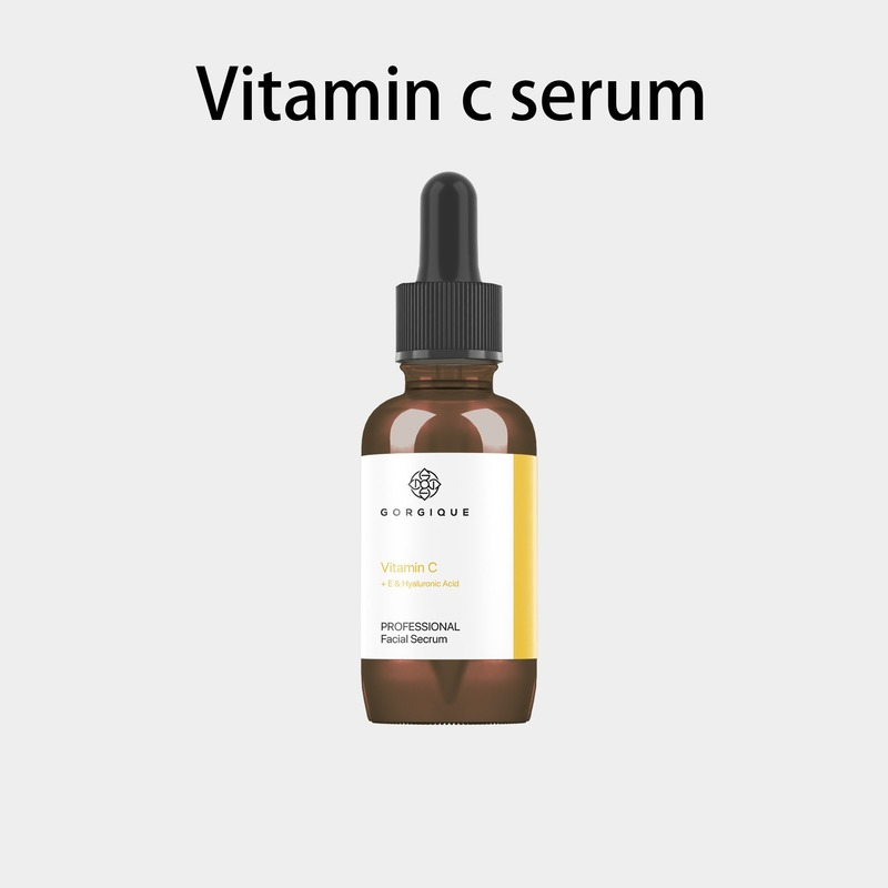 GORGIQUE 10Ml/30Ml Serum Vitamin-C Retinol dan Asam Hialuronat untuk Anti Kerut dan Penghilang Lingkaran Hitam